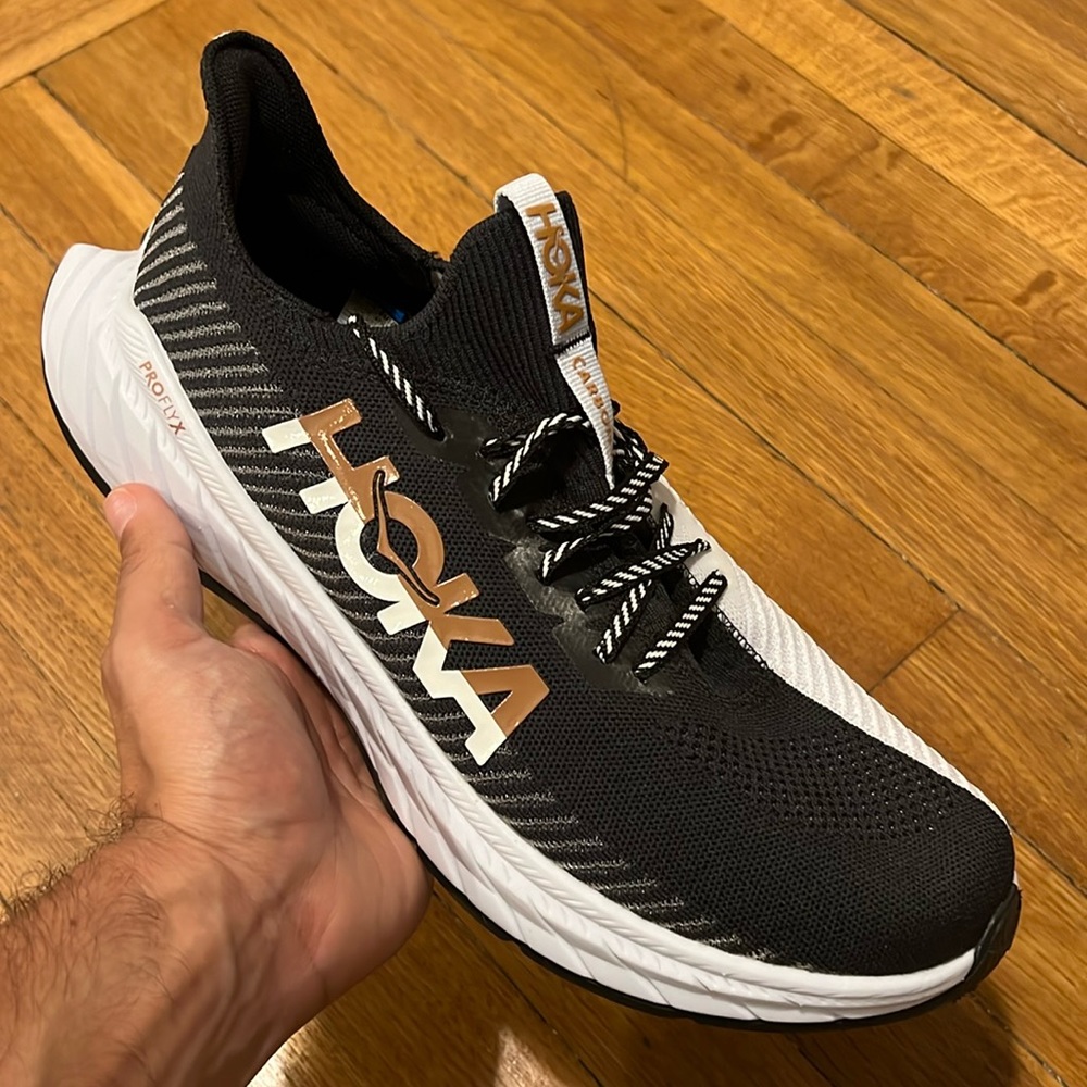 HOKA Rocket X sz12.5 Racing shoe - worn once (less than 10miles)